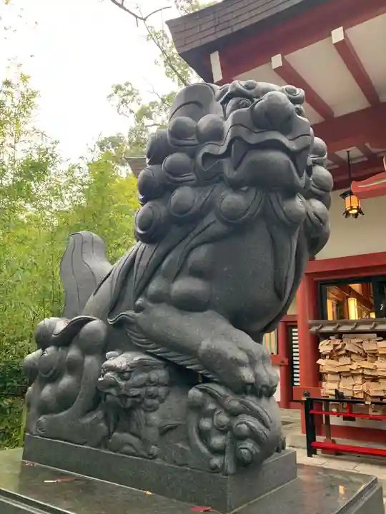 來宮神社の狛犬