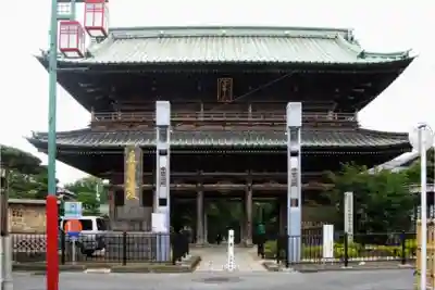 法華経寺の山門・神門