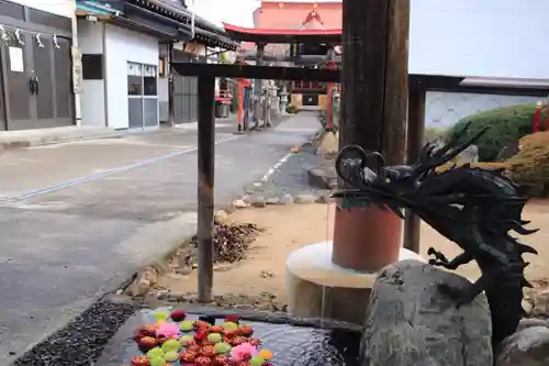 大鏑神社の手水