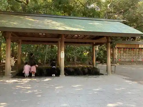 熱田神宮の手水舎