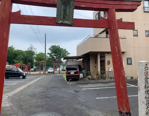 稲荷神社の鳥居