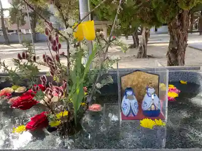 三津厳島神社の手水舎
