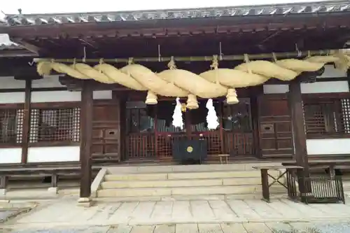 阿智神社の本殿・本堂