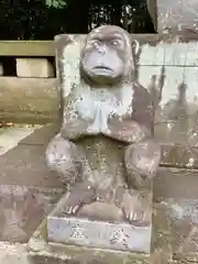 新倉氷川八幡神社の狛犬