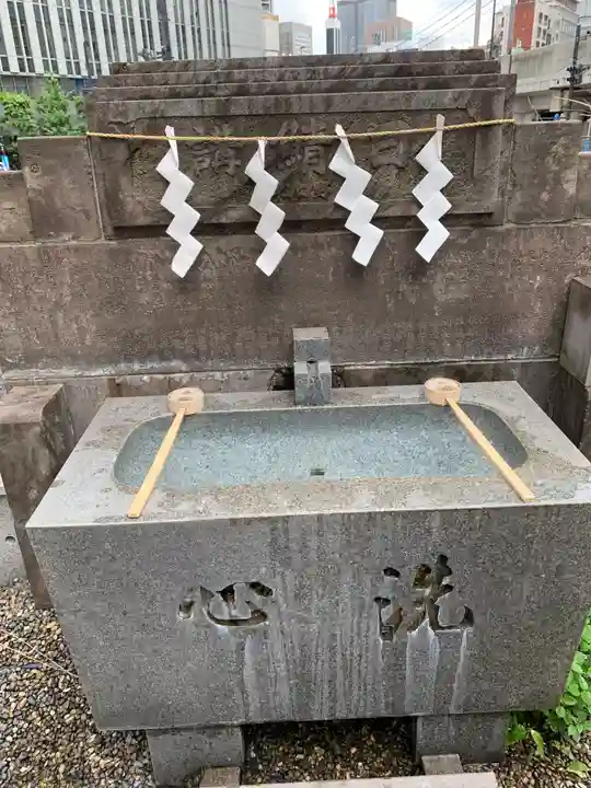 日比谷神社の手水舎