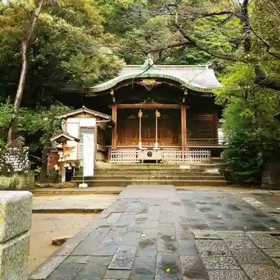 御田八幡神社の本殿・本堂