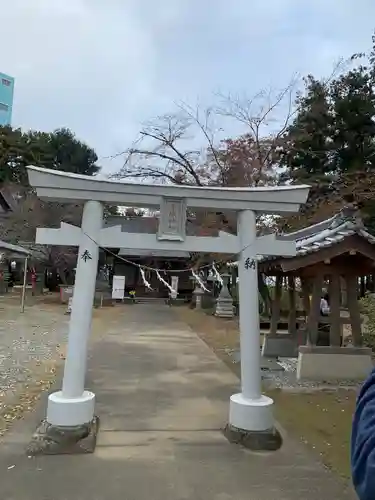 赤城神社の鳥居