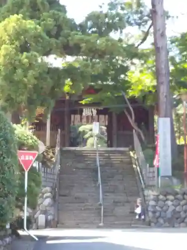 岩殿山安楽寺（吉見観音）の山門