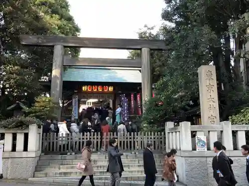 東京大神宮の鳥居