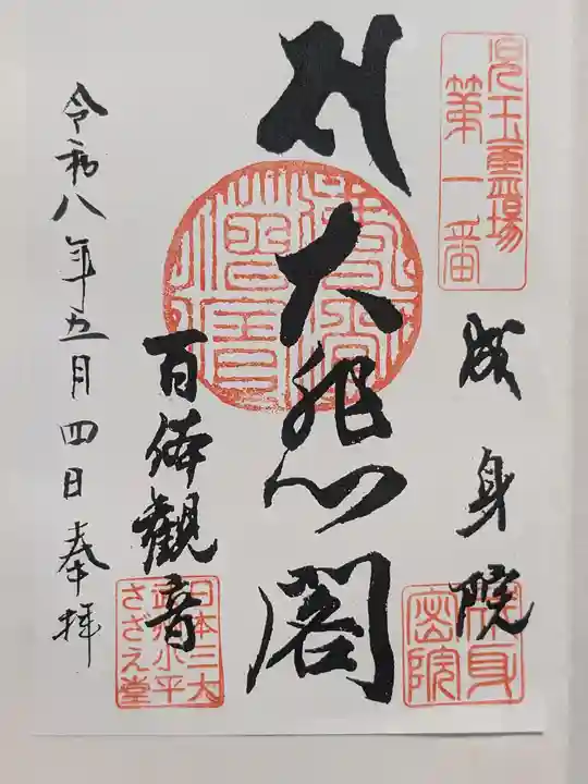 成身院 百体観音堂(さざえ堂)(埼玉県)