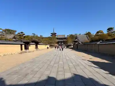 法隆寺の景色
