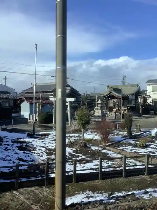 黒野天神社の周辺