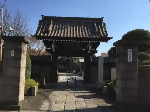 城官寺の山門