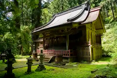 加蘇山神社の本殿・本堂