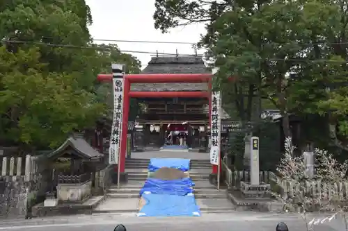 青井阿蘇神社の鳥居