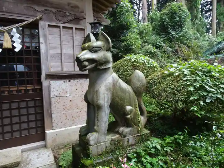 安住神社の狛犬