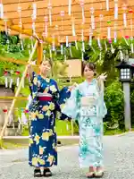 浴衣で夏詣