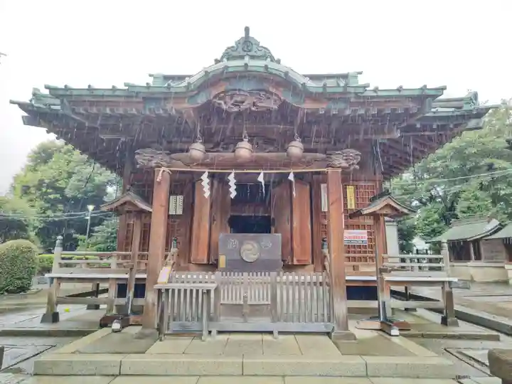 諏訪神社の本殿・本堂