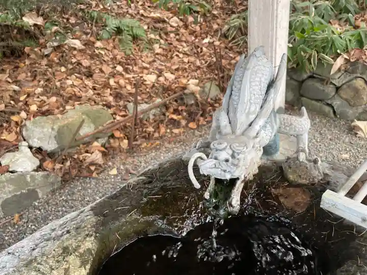 足寄神社の手水舎