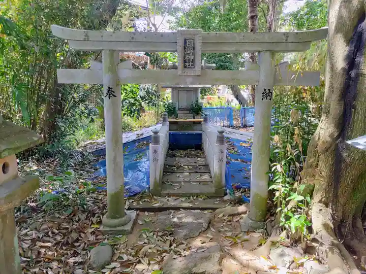 千王神社の鳥居