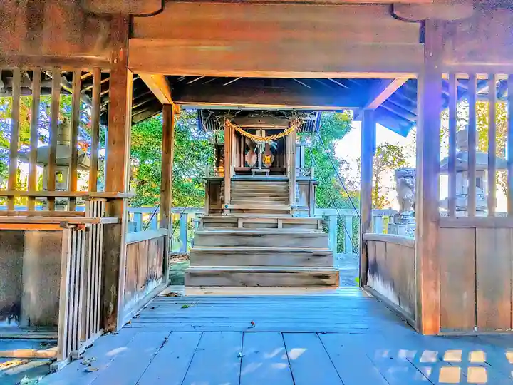 神明社(山崎川原)の本殿・本堂