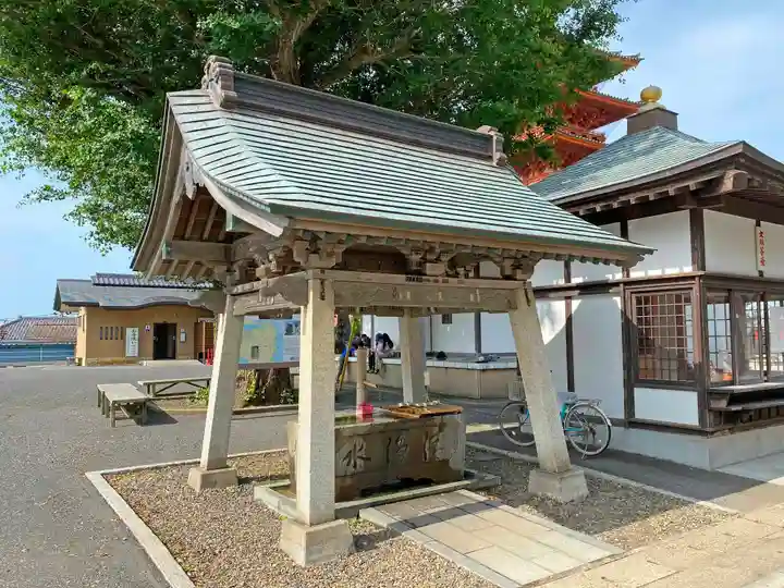 飯沼山 圓福寺の手水舎