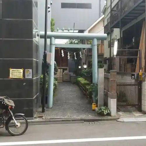 天祖神社の鳥居