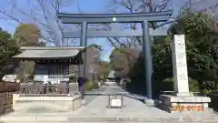 松陰神社の鳥居