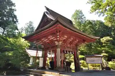 北口本宮冨士浅間神社の手水舎
