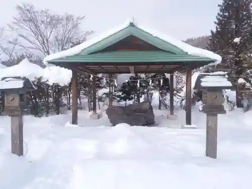 栗山天満宮の手水