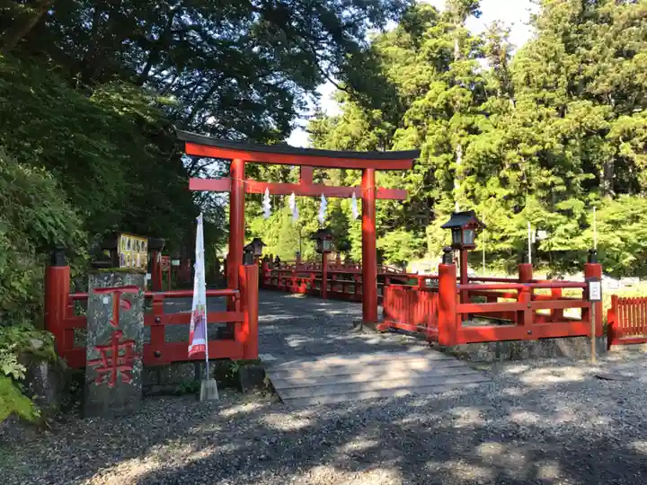 神橋(二荒山神社)の鳥居