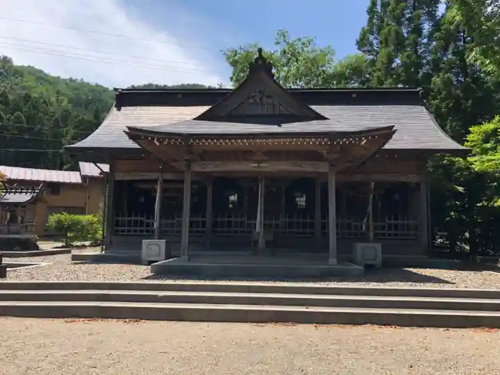 石桉比古比賣神社の本殿・本堂