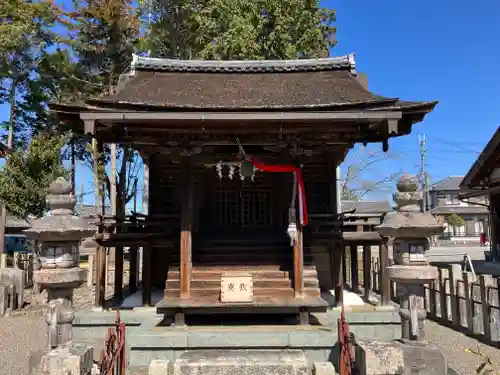 高木神社の本殿