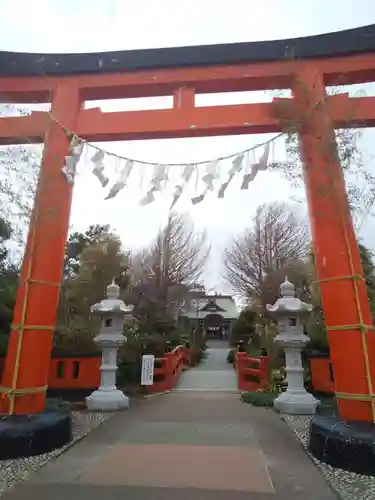 鵠沼伏見稲荷神社の鳥居