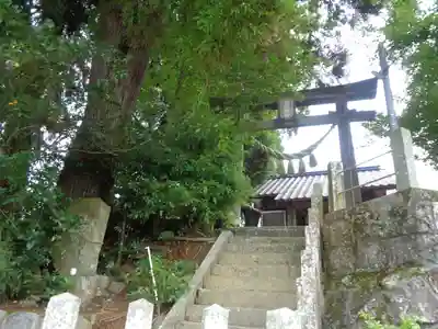 守護神社の鳥居