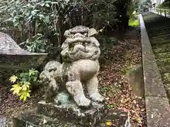 生駒山口神社の狛犬