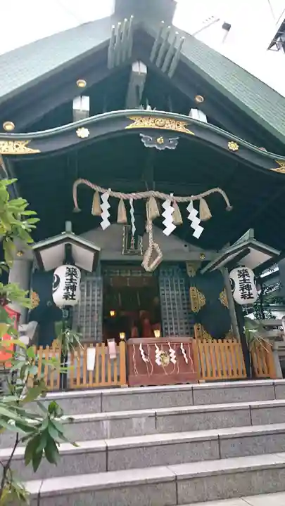 築土神社の本殿・本堂