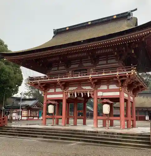 津島神社の山門・神門
