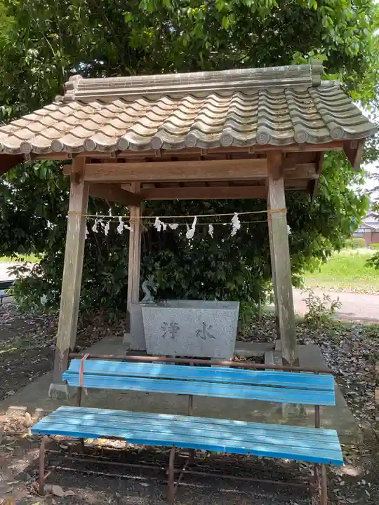 大針神社の手水舎