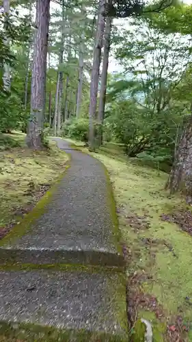 古峯神社の庭園