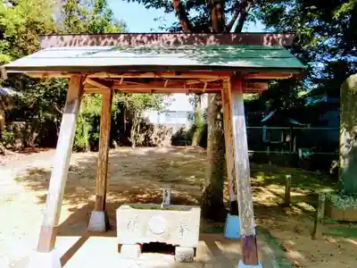熊野神社の手水舎