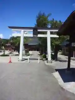 田出宇賀神社の鳥居