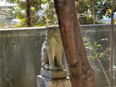 竹田神社の狛犬
