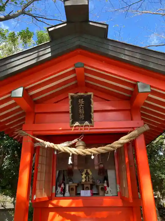 経六稲荷社の本殿・本堂