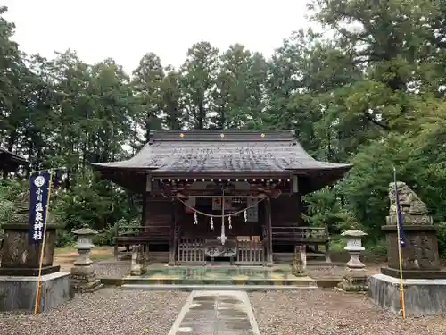 小川温泉神社の本殿