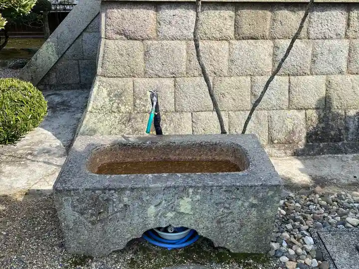 慈恩寺の手水舎