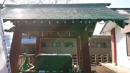 瀬田玉川神社の手水舎