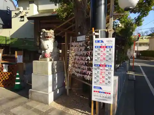 菊名神社の狛犬