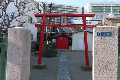 下稲荷神社の鳥居