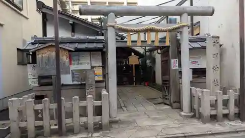 神明神社の鳥居